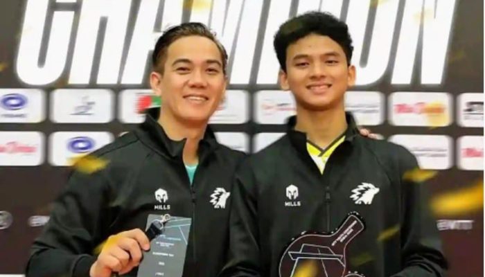 Muhammad Naufal Junindra Juara Dunia WTT Youth Contender U-17 Dubai 2025