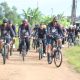 Hari Jadi ke-74 Humas Polri, Polresta Tangerang Gowes, Senam, dan Baksos Yatim Bareng Wartawan