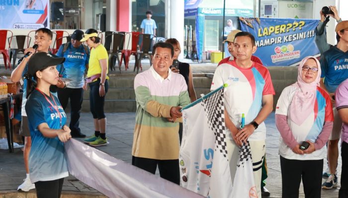 Bupati Lepas Ratusan Peserta Starfit Fun Run 2025 Di Pasar Modern Intermoda Cisauk