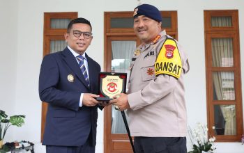 Gubernur Andra Soni dan Dansat Brimob Polda Banten Perkuat Sinergi Pemeliharaan Keamanan
