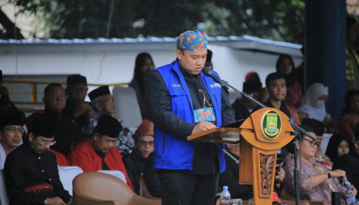 Jadi Pembina Upacara HSP, Dede Paisal: Pemuda harus jadi Generasi Tangguh dan Berprestasi