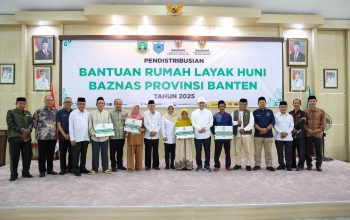 Wagub Banten Dimyati: Berzakat melalui BAZNAS Perkuat Identitas dan Ukhuwah Islamiyah