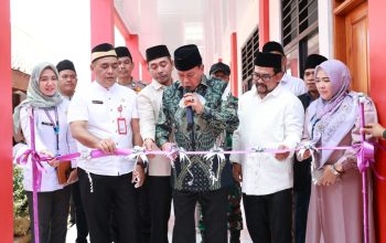 Bupati Maesyal Resmikan Gedung SDN Pancar Budaya Tegal Angus Teluknaga