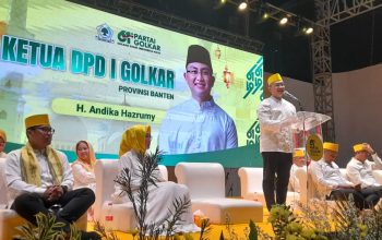 Hadiri Puncak Perayaan HUT ke 61 Partai, Ini Pesan Andika Hazrumy ke Fraksi Golkar Tangsel