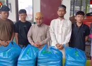 Jum’at berkah, Kapolres Tanjungbalai Berbagi rezeki dengan Santri