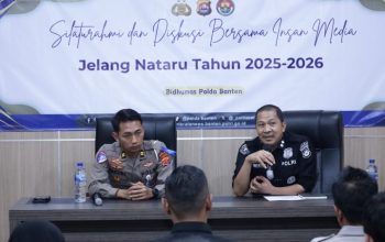 Perkuat Sinergi Menjelang Nataru, Polda Banten Kumpulkan Insan Media dan Kasi Humas Polres Jajaran