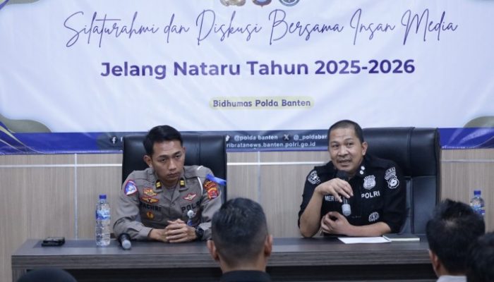 Perkuat Sinergi Menjelang Nataru, Polda Banten Kumpulkan Insan Media dan Kasi Humas Polres Jajaran