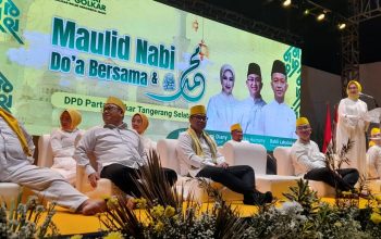 Puncak HUT ke-61 Golkar Tangsel, Diwarnai Doa Bersama dan Peringatan Maulid Nabi