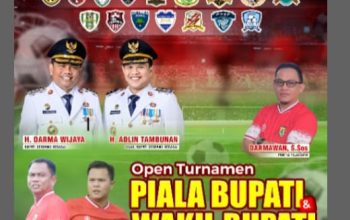 Sore Ini Turnamen Piala Bupati dan Wabup Sergai 2025 Resmi Dibuka, Ratusan Warga Dipastikan Padati Stadion Nagur