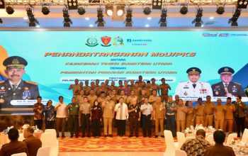 Wali Kota Tanjungbalai Hadiri Penandatanganan MoU/PKS Pidana Kerja Sosial