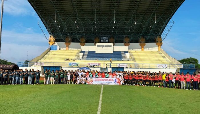 Kapolres Banjar Resmi Buka Turnamen Sepak Bola Kapolres Banjar Cup 2025