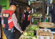 Jaga Stabilitas Harga di Pasaran, Polres Ciamis Awasi Bahan Pokok di Pasar Imbanagara Raya