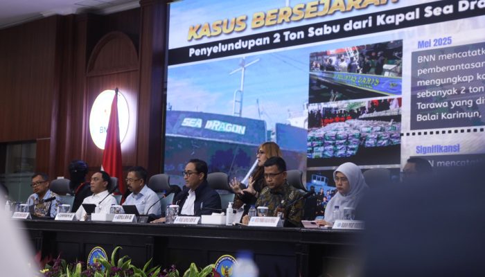BNN Gelar Konpers Akhir Tahun, Gelorakan ‘War on Drugs for Humanity”