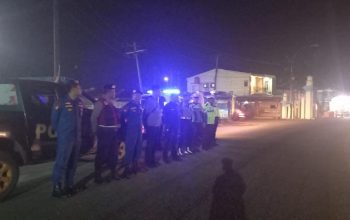 Ciptakan Malam di Kota Tanjungbalai Aman dan nyaman, Polres Tanjungbalai Patroli