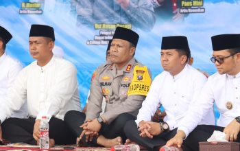 Kapolres Tanjung Balai Hadiri Tabligh Akbar dan Doa Bersama