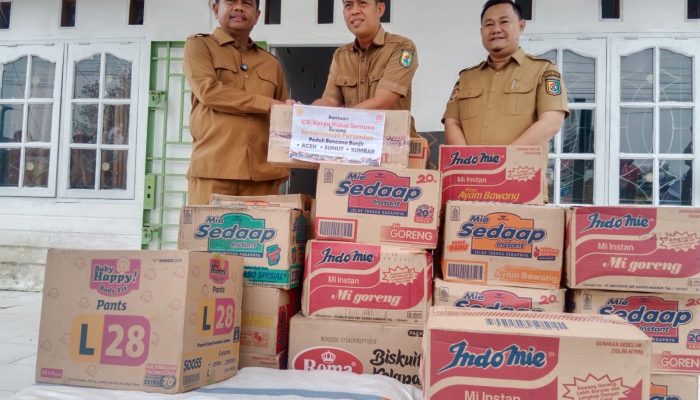 Bupati Sergai Serahkan Bantuan Kemanusiaan untuk Korban Banjir dari Kementan dan Bapanas