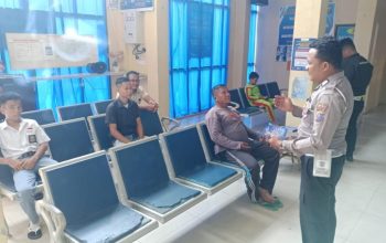 Dekatkan Diri ke Masyarakat, Satlantas Polres Tanjungbalai Gelar Program “Polantas Menyapa”