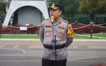Polres Ciamis Gelar Apel Kesiapan Pengamanan Malam Tahun Baru 2026