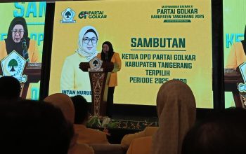 Intan Resmi Pimpin Golkar Kabupaten Tangerang
