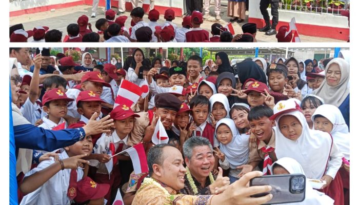 PT PEMI Berikan CSR ke SDN Saga 2 Balaraja