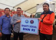 Peduli Korban Bencana Aceh-Sumut, BNN Salukan Bantuan Sembako