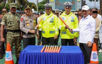 Pimpin Apel Operasi Lilin, Wagub Dimyati: Perkuat Sinergitas Lintas Sektor Hadapi Cuaca Ekstrem