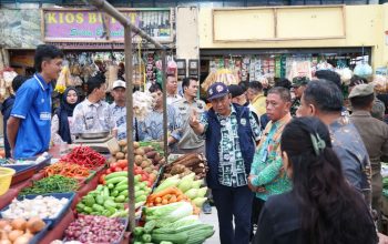 Sidak Pasar Jelang Nataru, Pemkot Tangsel Pastikan Stok Sembako Aman dan Harga Terkendali