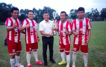 Jurnalis FC Juara Fhorpeo Silaturahmi U40 Dambaan Setelah Kalahkan All Track Lewat Adu Finalti 4-3