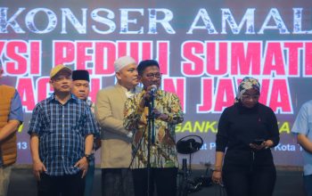 Buka Konser Amal Korban Bencana, Sachrudin: Ajak Masyarakat Berdonasi dari Hati