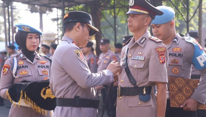 AKP Ahmad Fanani Mengisi Posisi Kasat Binmas Polres Banjar, Kapolres Pimpin Langsung Upacara Pengukuhan