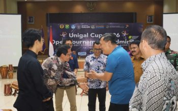 Dukung Pembinaan Olahraga, Kapolres Ciamis Hadiri Pembukaan Turnamen Badminton UNIGAL CUP 2026