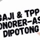 Fiskal Daerah Oleng, Pemkot Banjar Potong TPP ASN dan PPPK