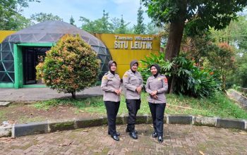 Hadirnya Mojang Lodaya Polres Banjar di Objek Wisata, Bikin Adem Suasana