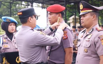 Awal 2026 Ada 36 Personel Polres Banjar Naik Pangkat, Kapolres: Pangkat Adalah Amanah Pengabdian