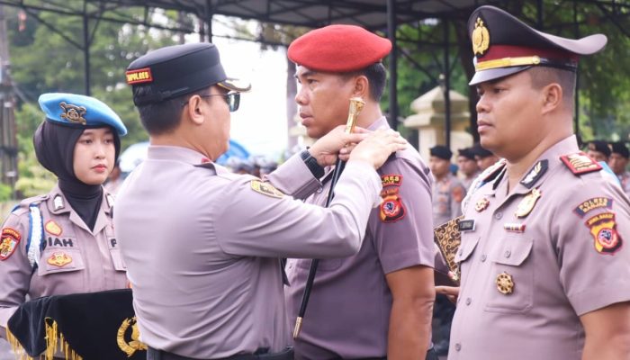 Awal 2026 Ada 36 Personel Polres Banjar Naik Pangkat, Kapolres: Pangkat Adalah Amanah Pengabdian