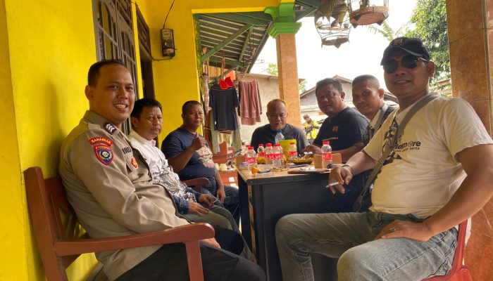 Bhabinkamtibmas Polsek Cikupa Sambangi Ketua RT di Kelurahan Bunder, Perkuat Sinergi Kamtibmas