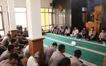 Polres Ciamis Bekali Rohani Personel, Wujudkan Polri Berintegritas
