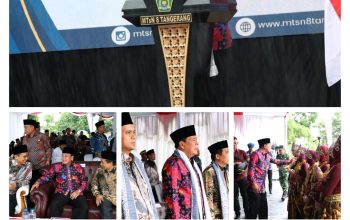 Bupati, Kanwil dan Kepala Kemenag Hadiri Peresmian MTS Negeri 8 Kab Tangerang