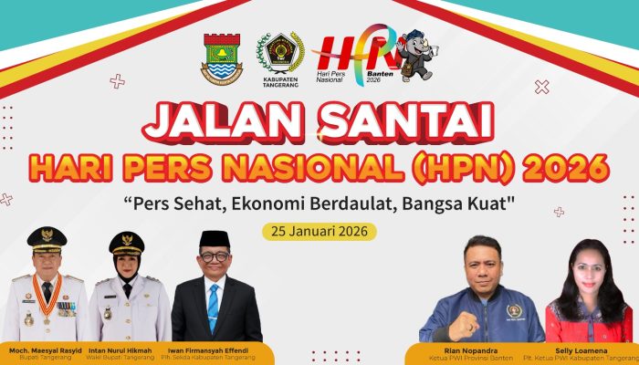 Sukseskan HPN 2026, PWI Kabupaten Tangerang Gelar Rakor Jalan Santai Bersama Anggota