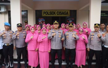 Kapolres Ciamis Kunjungan Kerja ke Sejumlah Polsek, Perkuat Pengawasan dan Pelayanan Kepolisian