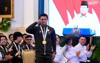 Lifter Asal Banten Rizki Juniansyah Diberi Kenaikan Pangkat Dua Tingkat Lebih Tinggi Jadi Kapten