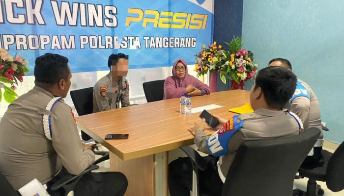 Polresta Tangerang Pastikan Dugaan Pelanggaran Oknum Anggota Ditindaklanjuti