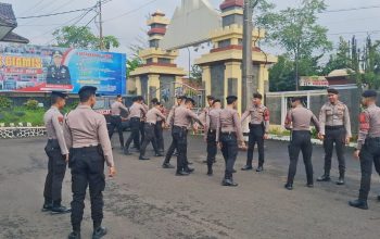 Sat Samapta Polres Ciamis Latihan Pengawalan, Tingkatkan Profesionalisme Dalmas