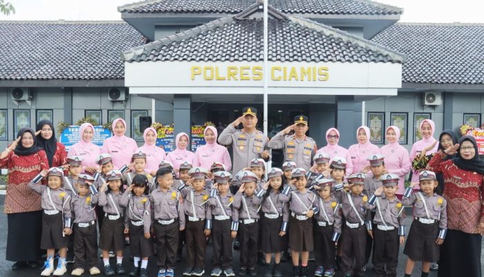 Satlantas Polres Ciamis Jadi Polisi Sahabat Anak, Wujud Peran Polri Edukasi Keselamatan Berlalu Lintas Sejak Dini