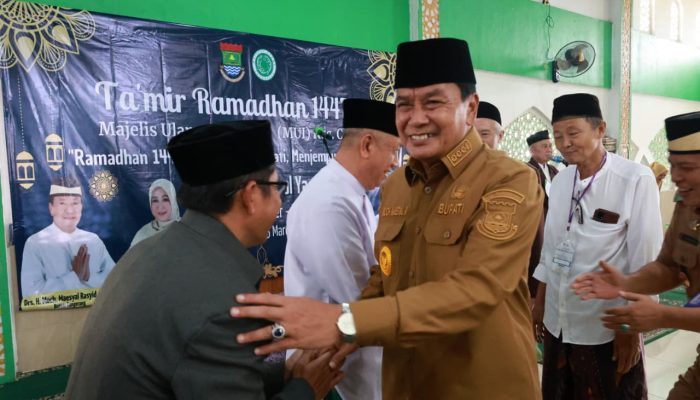 Bupati Tangerang Buka Ta’mir Ramadan Masjid Jami Nurul Yaqin Bunder Cikupa