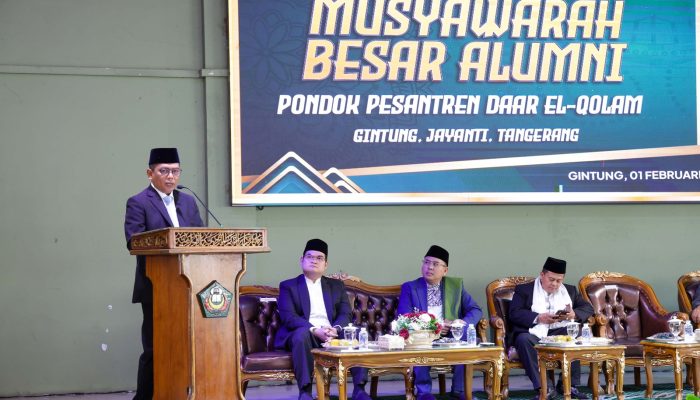Gubernur Andra Soni Harap Alumni Daar El-Qolam Tingkatkan Kontribusi ke Masyarakat