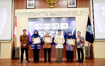 Gubernur Andra Soni dan Wagub Dimyati Natakusumah Raih Tangerang Raya Award 2026