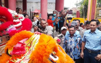 Imlek di Vihara Hok Tek Bio Tangerang, AHY Sampaikan Pesan Persatuan dan Optimisme Bangsa