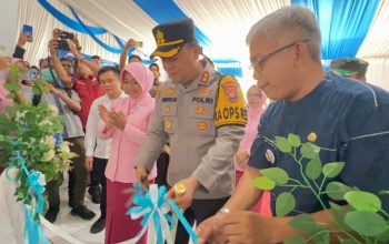 Kapolres Ciamis Resmikan SPPG dan Gudang Ketahanan Pangan di Pamarican