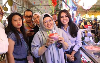 Wakil Bupati Intan Hadiri Roadshow Kuliner Viral Indonesia di Mall Citra Raya